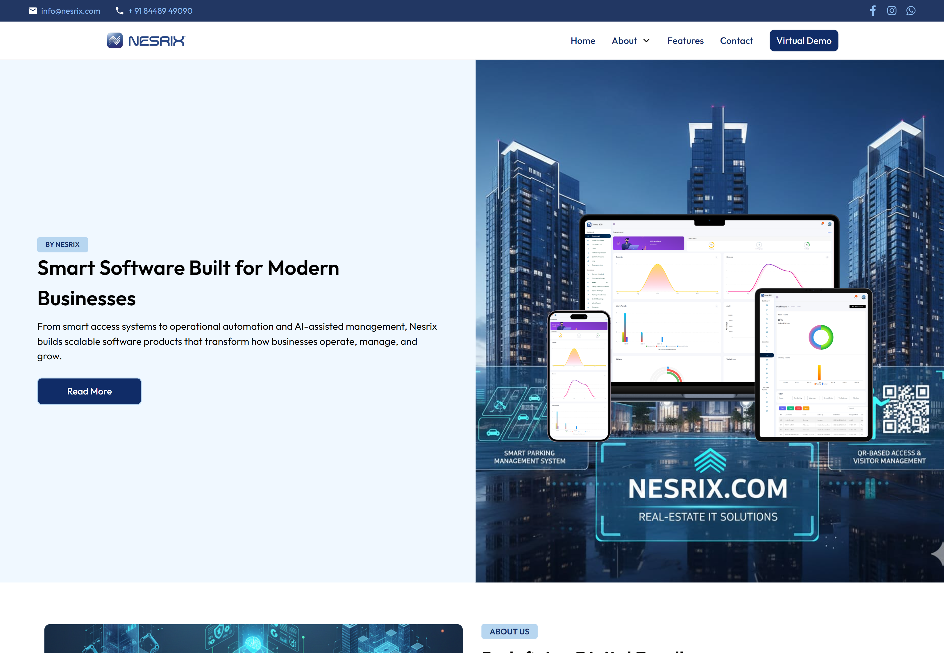 Nesrix | Smart SaaS Platform for Digital Operations Automation