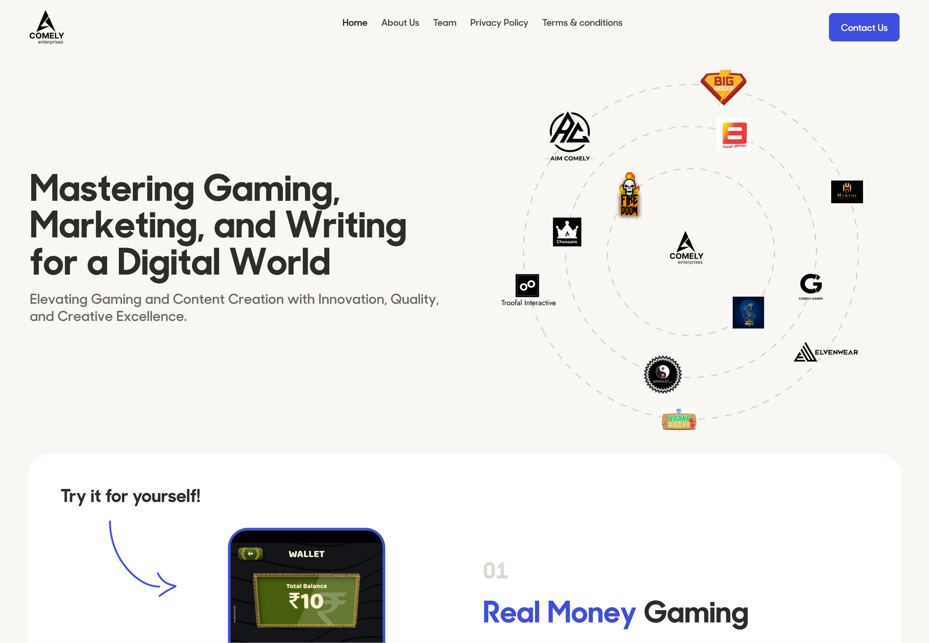 RMG Corporate & Marketing Platform